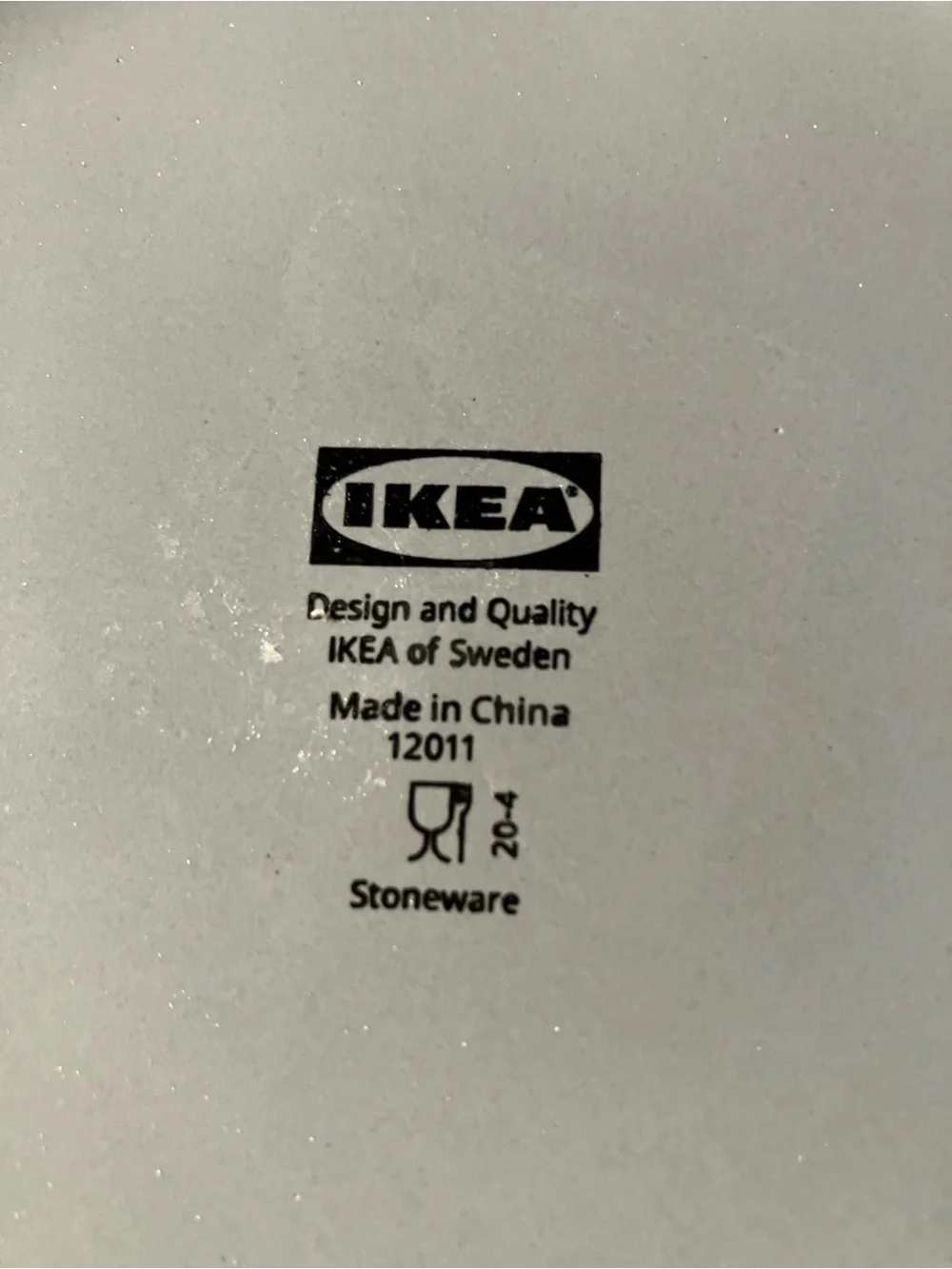 IKEA Matte Blue Gray Salad  Plates X 3  7 3/4”